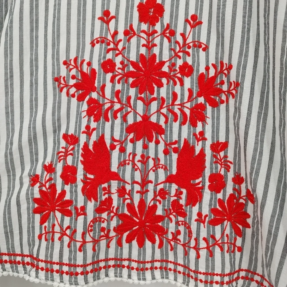 Kate Spade Broome Street Embroidered Dress - Picture 3 of 10